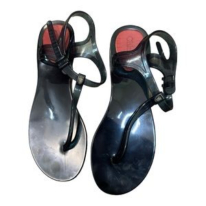 CHLOE DONNA JELLY THONG SANDALS WOMEN’s SIZE 9 eu 40